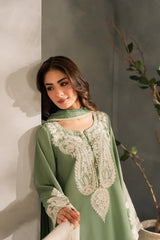 Mirana - 3PC Luxury Lawn Embroidered Suit Cod-343