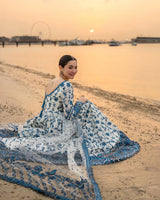 Faiza Saqlain - 3PC Luxury Lawn Embroidered Suit Cod 618