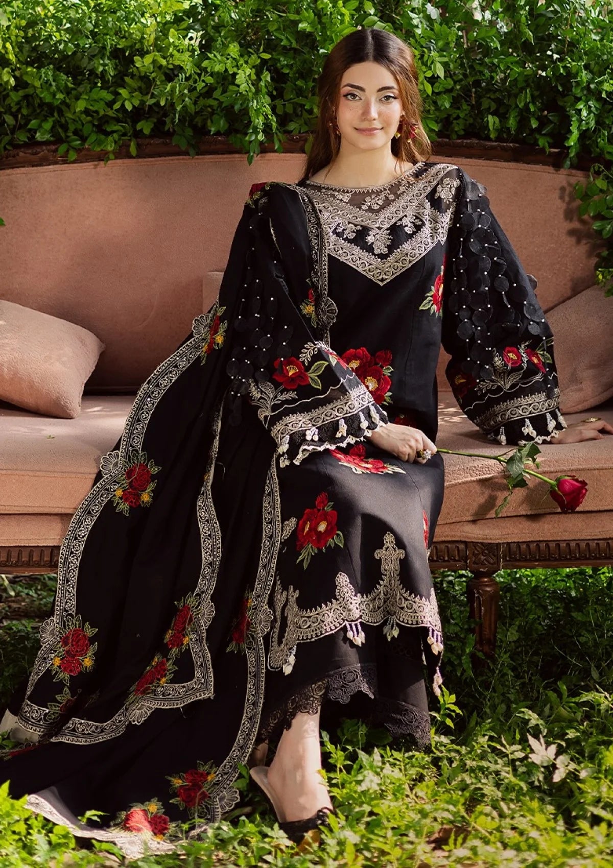 Parishay - 3PC Luxury Dhanak Embroidered Suit Cod-019