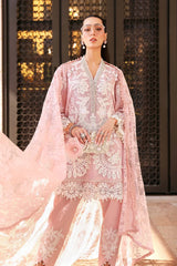 Maria.B Luxury Lawn Unstitched 3 Pc Embroidered Suit