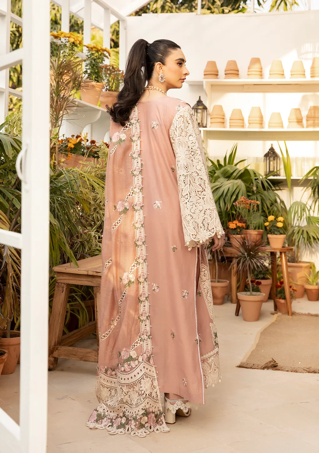 ELAF - 3PC Luxury Lawn Embroidered Suit Cod-471