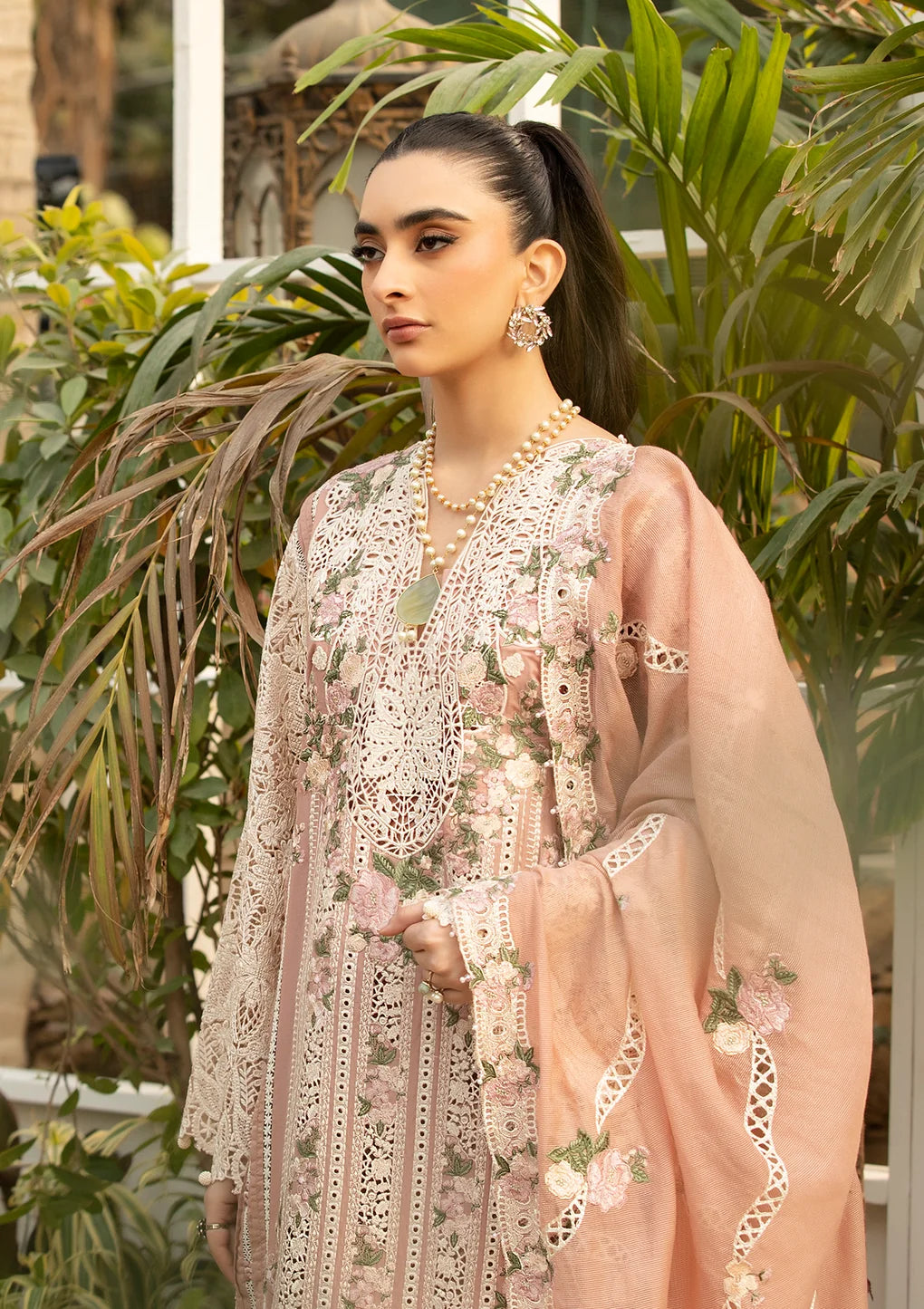 ELAF - 3PC Luxury Lawn Embroidered Suit Cod-471