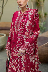 Akbar Aslam - 3PC Luxury Lawn Embroidered Suit cod