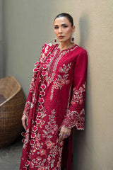 Akbar Aslam - 3PC Luxury Lawn Embroidered Suit cod