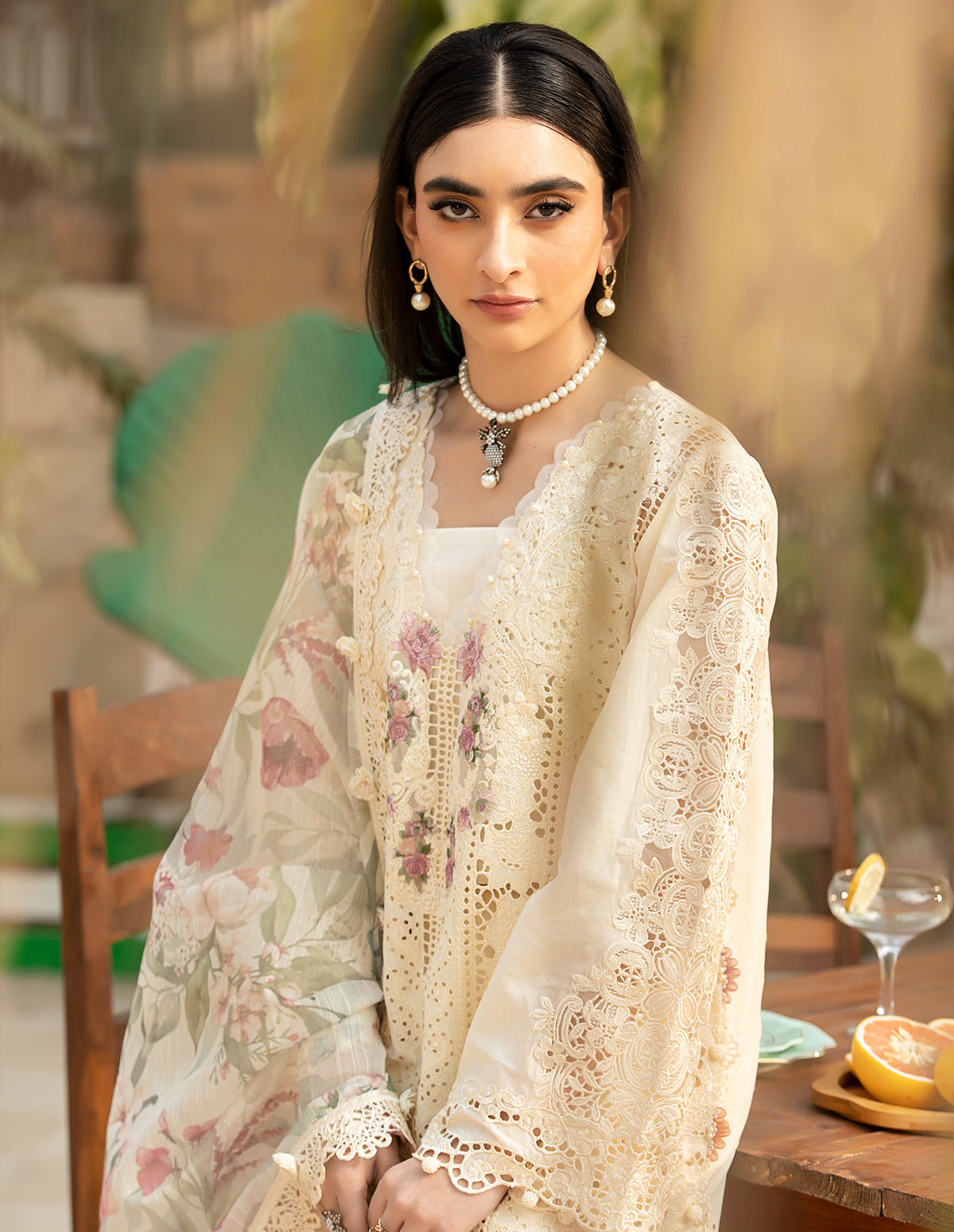 Elaf Embroidered Lawn Suit 3 Pc Unstitched ELM-11
