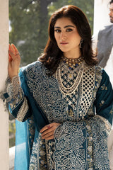 MAHNUR - 3PC Lawn Embroidered Suit  Cod
