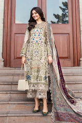 MARIA.B - 3PC Luxury Lawn Embroidered Suit cod-
